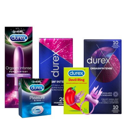 Durex Orgasm' Intense Pakket (Voordeelbundel )